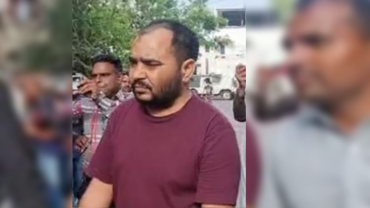 Paper leak's wanted Sher Singh Meena found working as a laborer in a building in Odisha