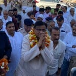डीघल गांव में कार्यालय के शुभारंभ पर पहुंचे ओम प्रकाश धनखड़