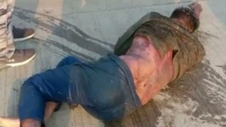 In Khandwa, villagers thrashed a young man on suspicion of theft, death