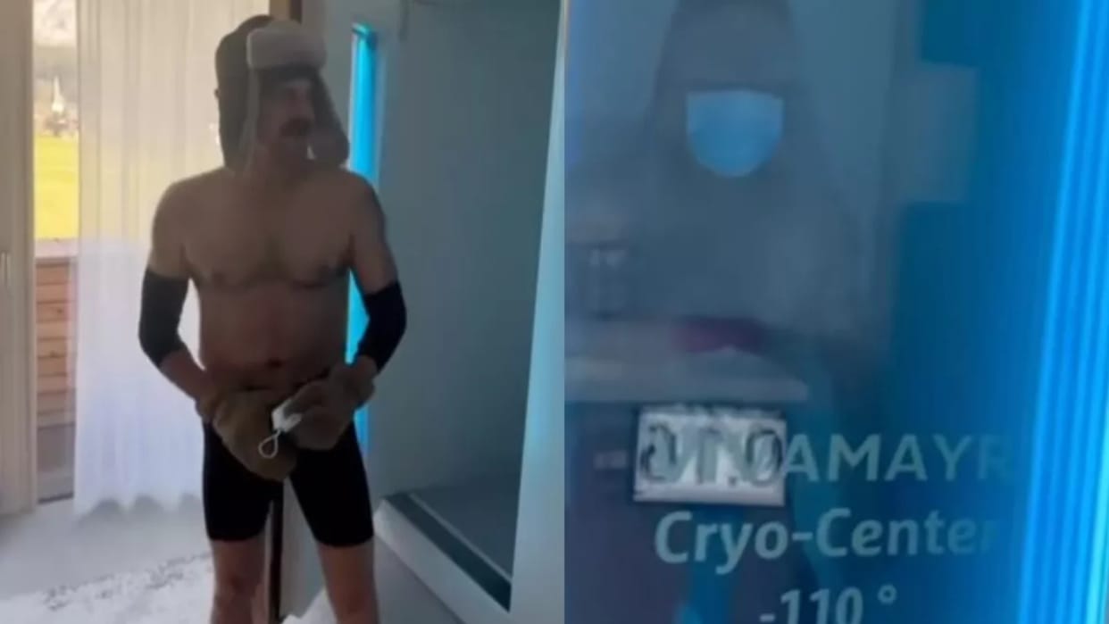 Anil Kapoor Works Out Shirtless In Minus 110° C For his upcoming film see users reaction