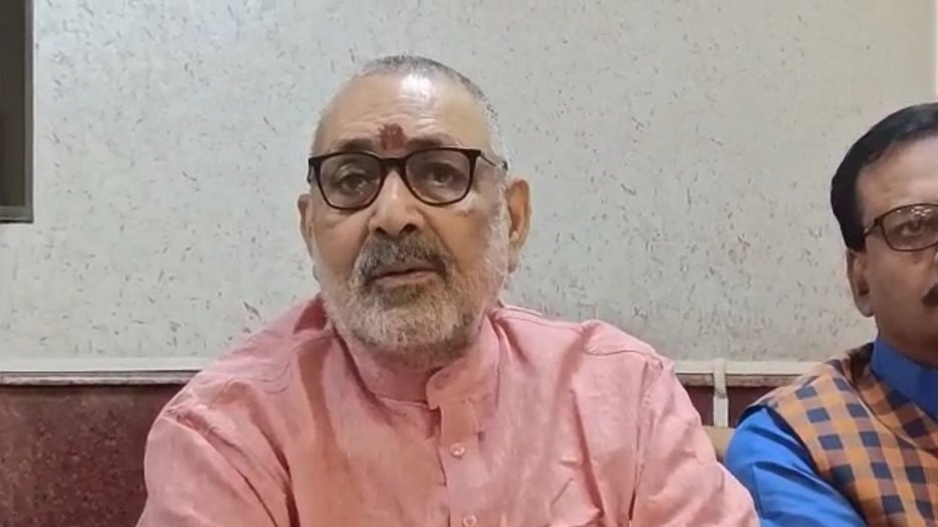 Bjp Mp Giriraj Singh Targets Cm Nitish Kumar Bihar Politics - Amar ...