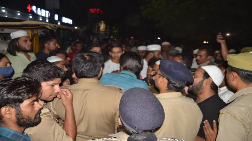 two people including woman died due to firing in children dispute In Meerut