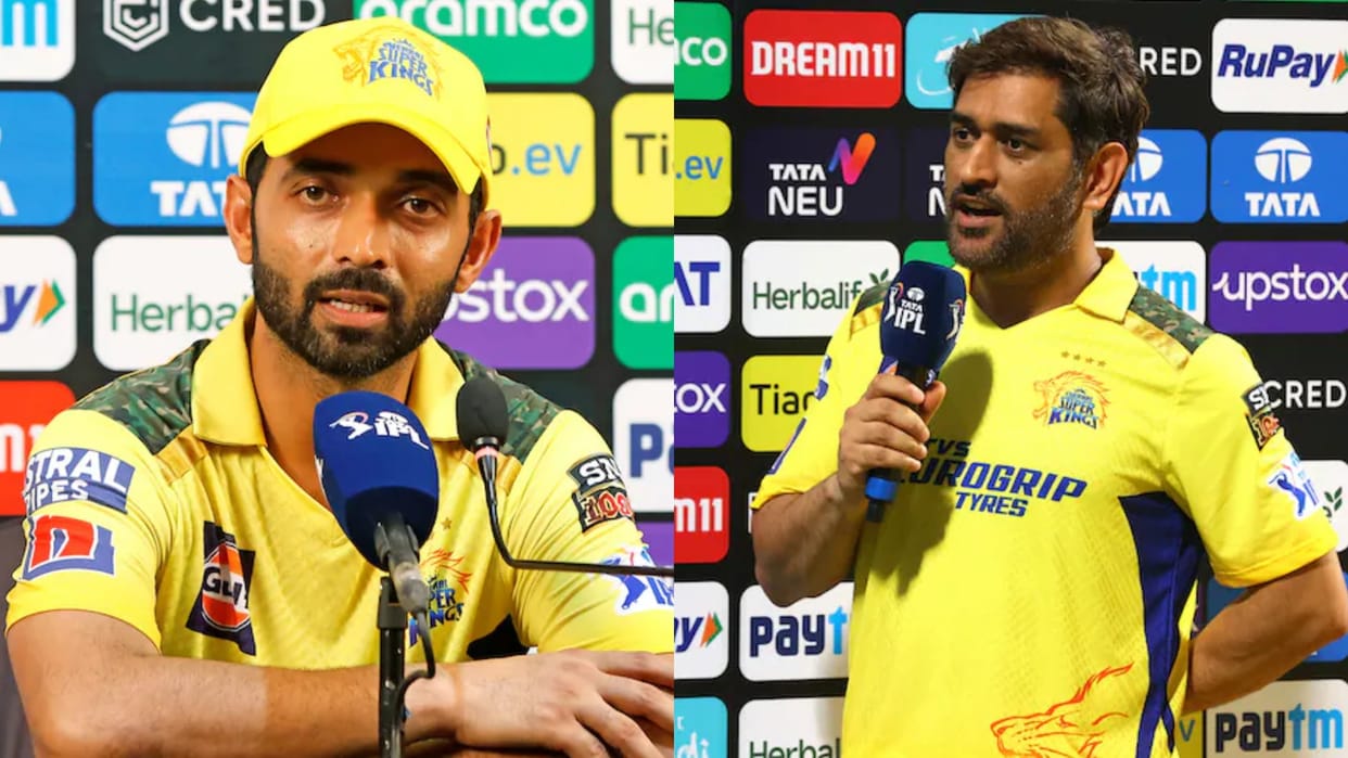 IPL 2023: MS Dhoni message helped Ajinkya Rahane played fantastic innings in IPL against Mumbai, CSK captain