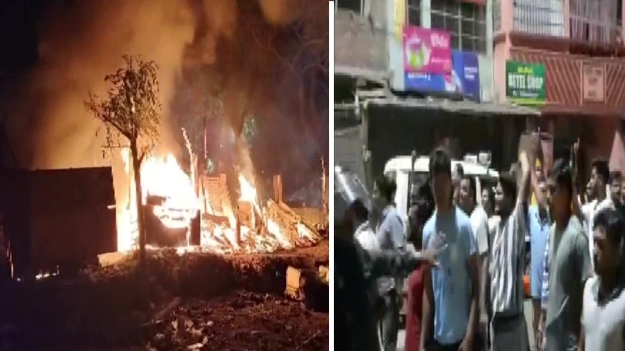 jharkhand clashes between two groups in Jamshedpur raf deployed