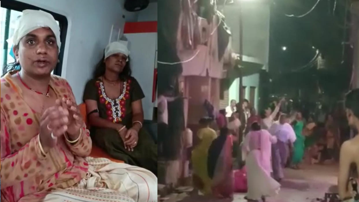 MP News: Battle of Gadi; More than 50 eunuchs arrived in a dozen vehicles, pelted sticks and stones