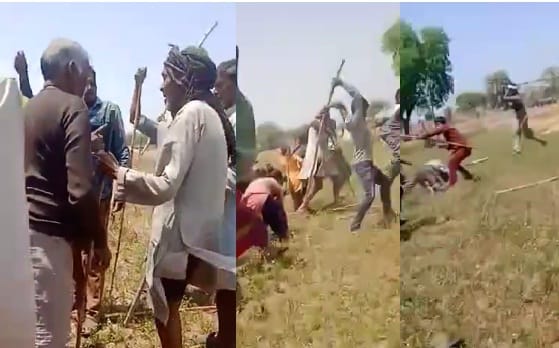 Bloody conflict in land dispute in Mahoba, cousins families clashed with sticks and rods, 17 injured including