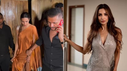 Film Maker Ritesh Sidhwani Hold Hand Malaika Arora By Mistake Users Make Fun Video Viral on social media