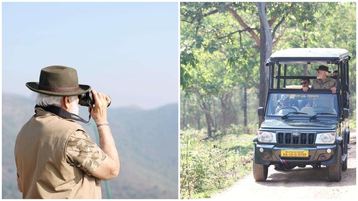 PM Modi Karnataka Visit Live Updates Bandipur Tiger Reserves Project Tiger 50 Years Celebration News in Hindi