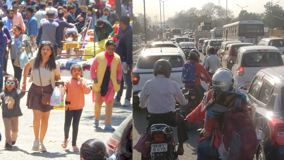 Super Weekend: Tourist places of Uttarakhand are full for three days suffer with Traffic Jam