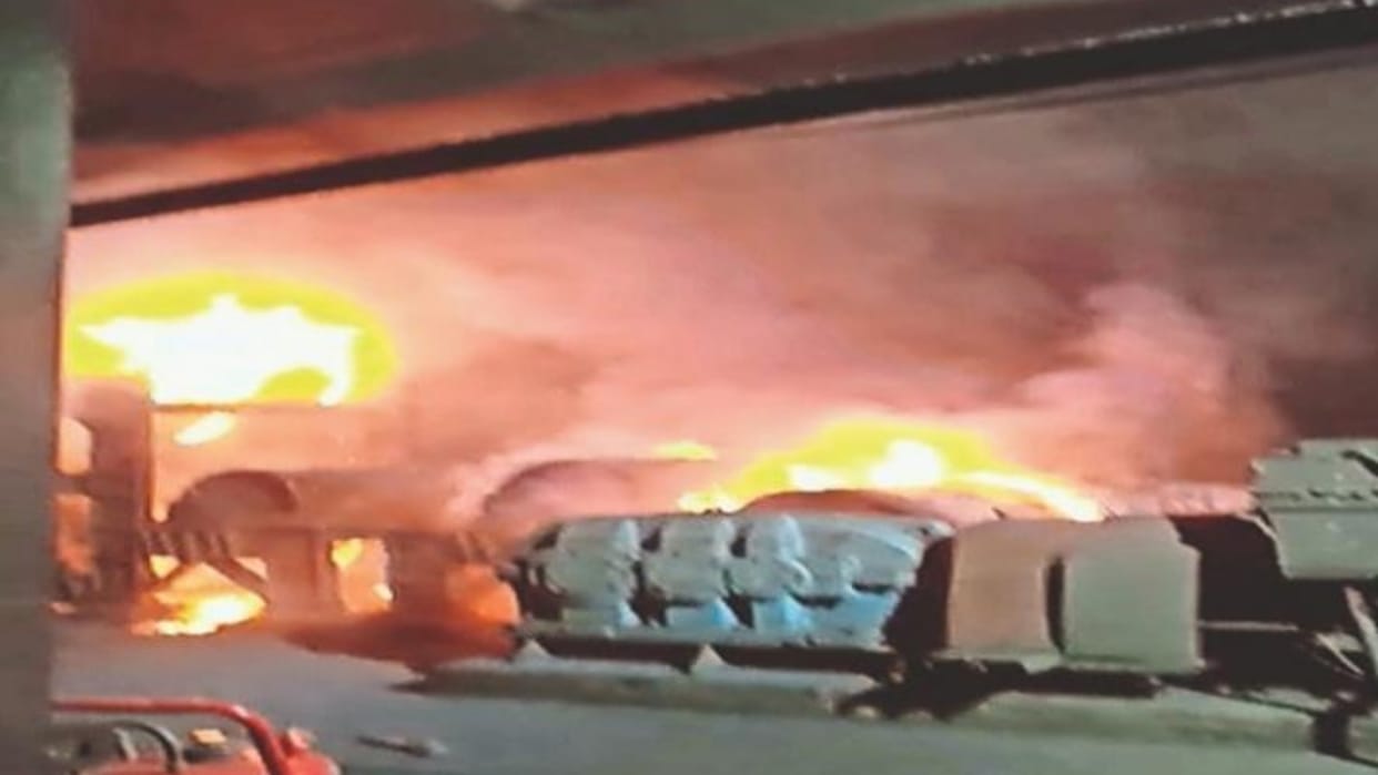 coal transportation disrupted due to fire in SECL deepika mine conveyor belt in korba