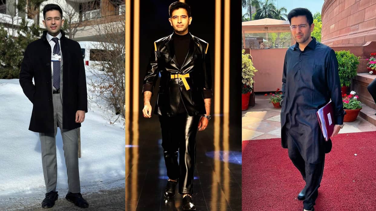Raghav Chadha stylish look of AAP leader Raghav Chadha engagement and Parineeti Chopra