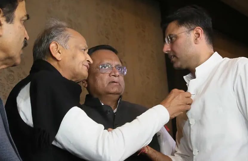 Politics: sachin pilot protest against gehlot government is well planned, wants to become Cm