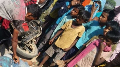 Bahraich: दो युवकों को ट्रैक्टर-ट्रॉली ने रौंदा, दोनों की दर्दनाक मौत two died in an accident in nanpara kotwali in Bahraich.