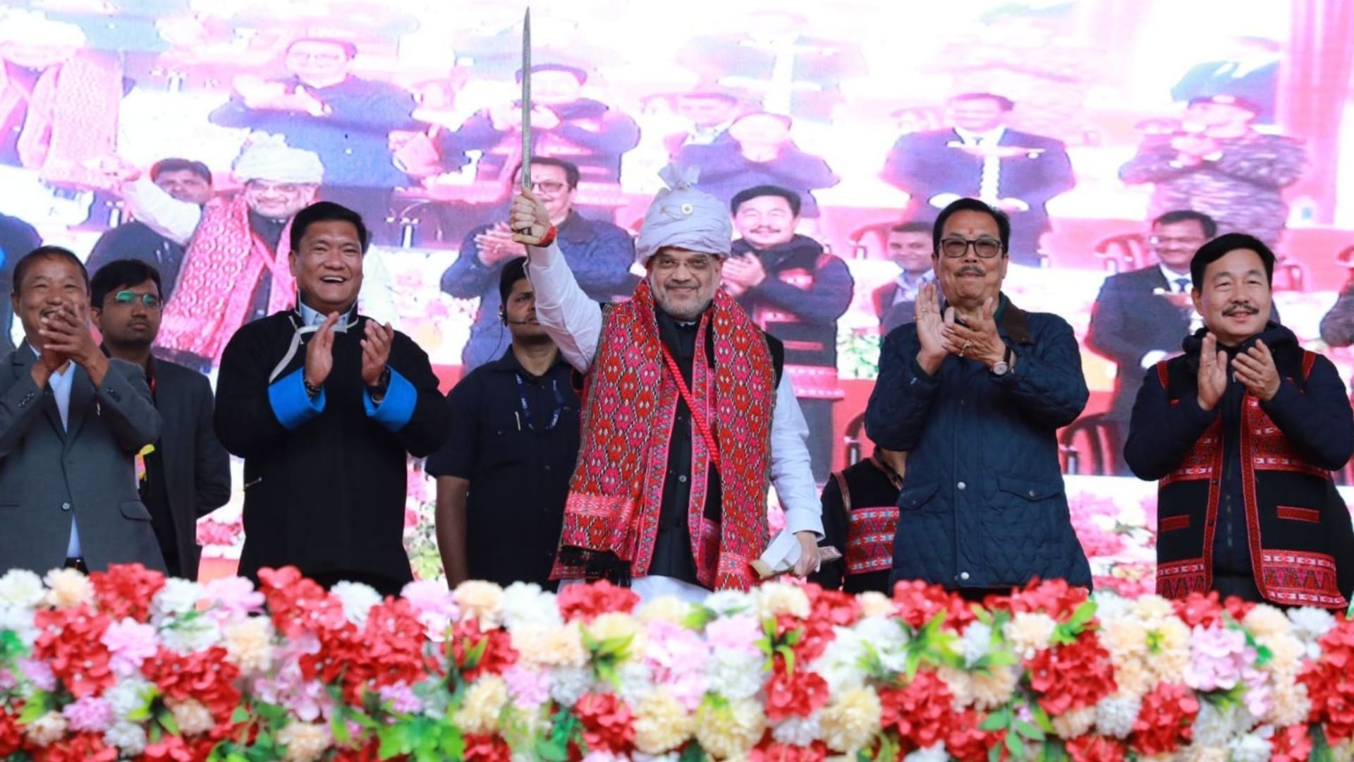 अमित शाह का अरुणाचल दौरा