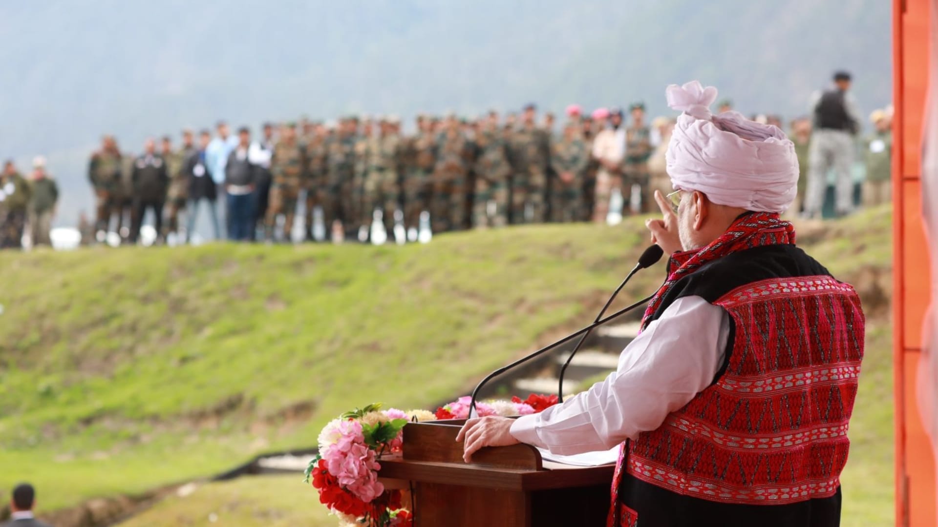 अमित शाह का अरुणाचल दौरा