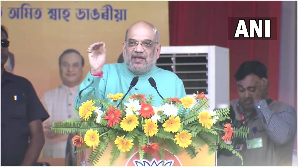 Union Home Minister Amit Shah in Dibrugarh Assam with over 300 seats Modi ji will become pm for third time