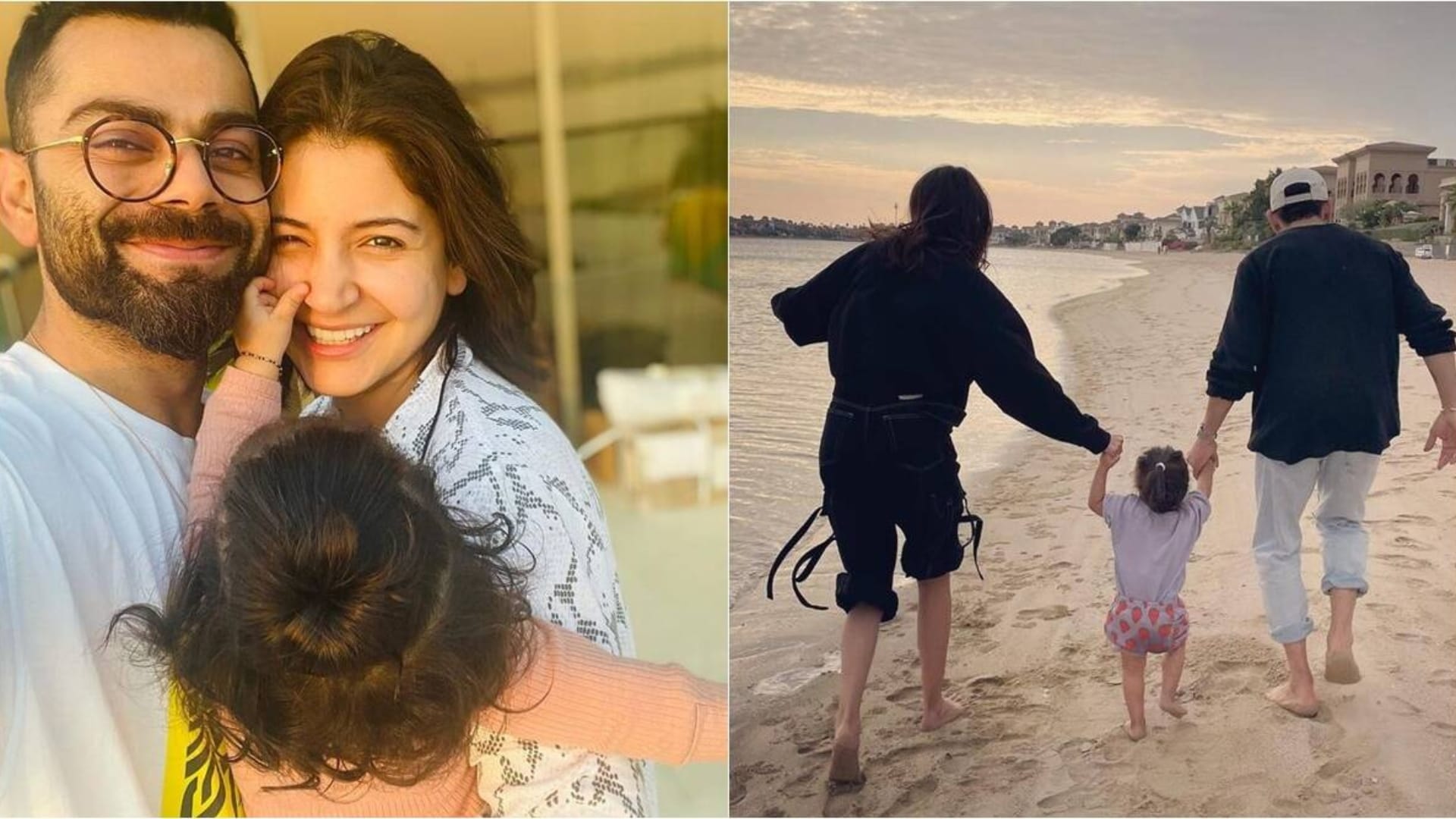 Virat Kohli Anushka Sharma Daughter Vamika Enjoyed Pool Time With Father Cricketer Shared Photo On Instagram