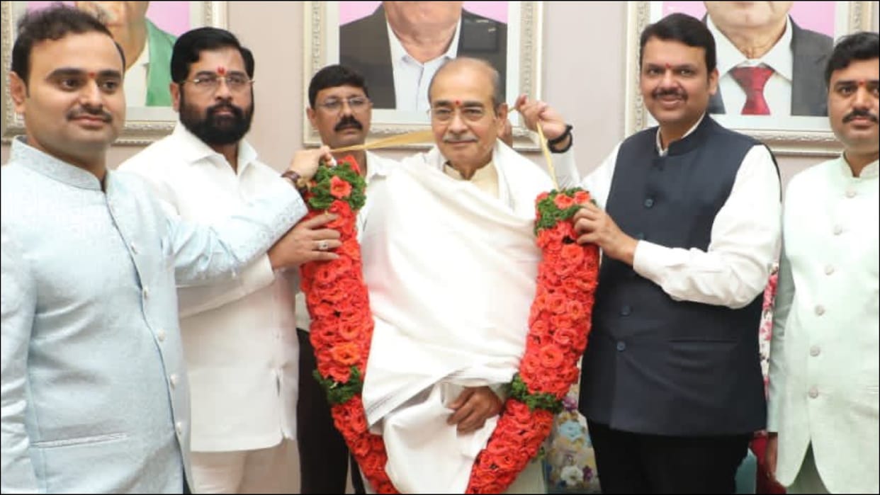 Maharashtra Bhushan award 2023 conferred to social worker Appasaheb Dharmadhikari