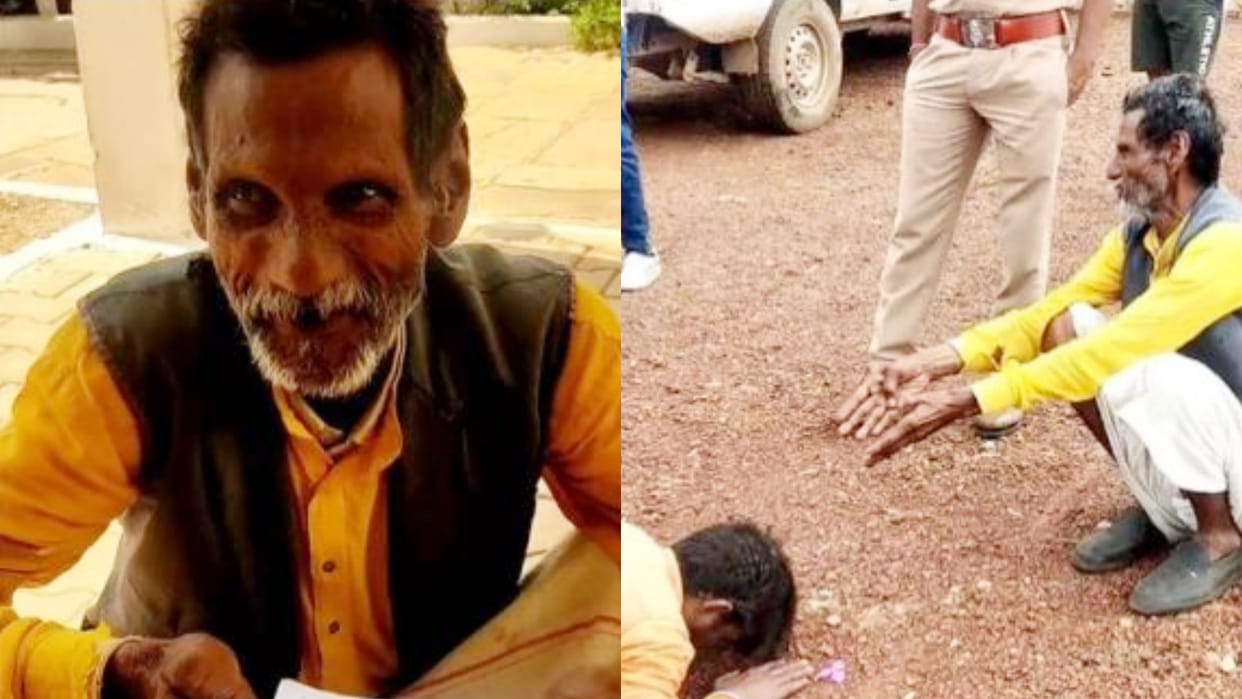 Gwalior Son Beat Father After Drinking Alcohol Complaint To Dsp Santosh Patel Video Viral