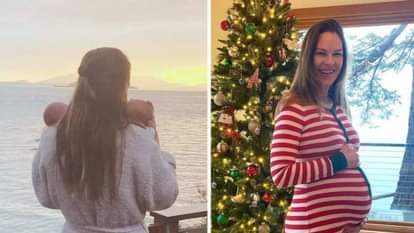 Actress Hilary Swank announces birth of her twins a boy and girl shares picture on Social Media