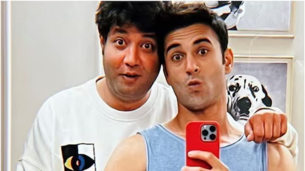 Varun Sharma and Pulkit Samrat coincidentally kissed each other video goes viral fans give funny reactions