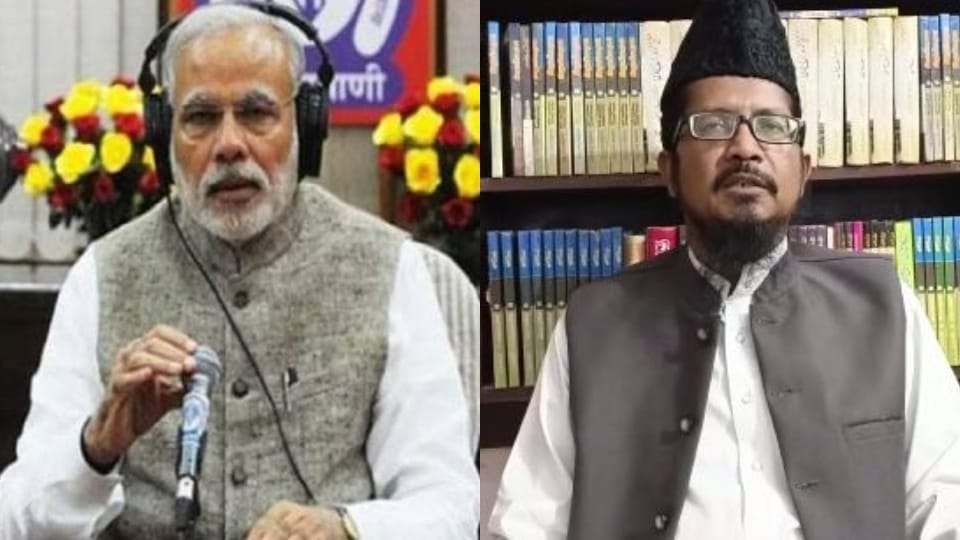 Maulana Shahabuddin supports PM Narendra Modi Mann Ki Baat program in madrassas