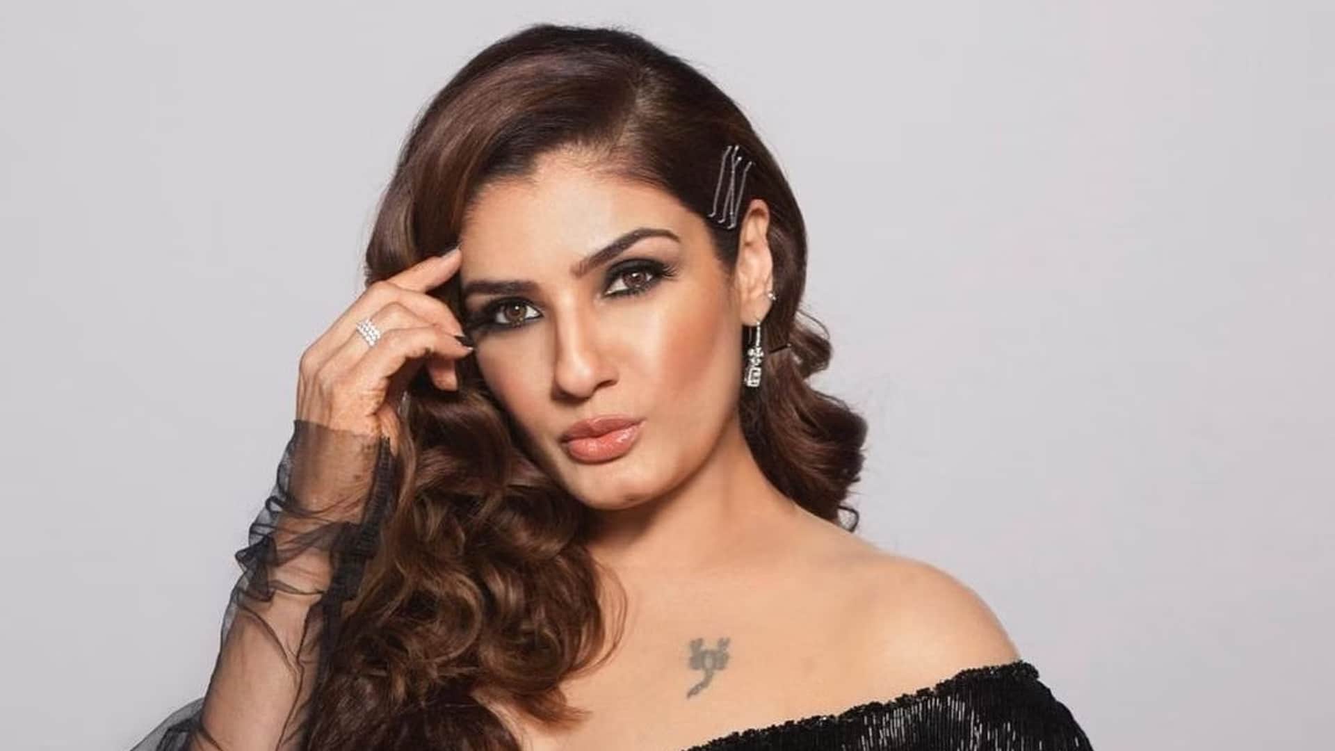 The Kapil Sharma Show Raveena Tandon talks why she had curly hair Andaz Apna Apna in Kapil show this weekend