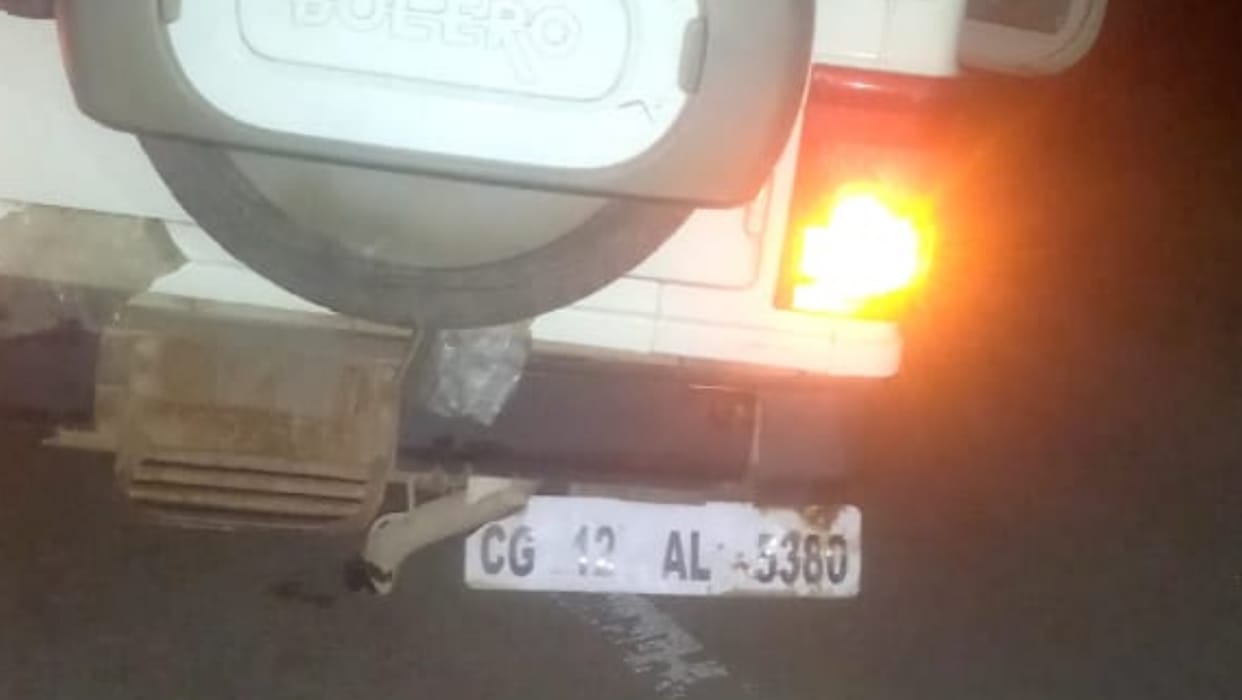 road accident in chhattisgarh; bike rider dies due to bolero collision in korba