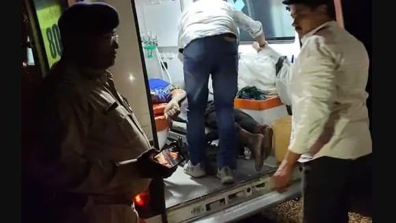 indore ahmedabad dhar fourlane accident farmers died