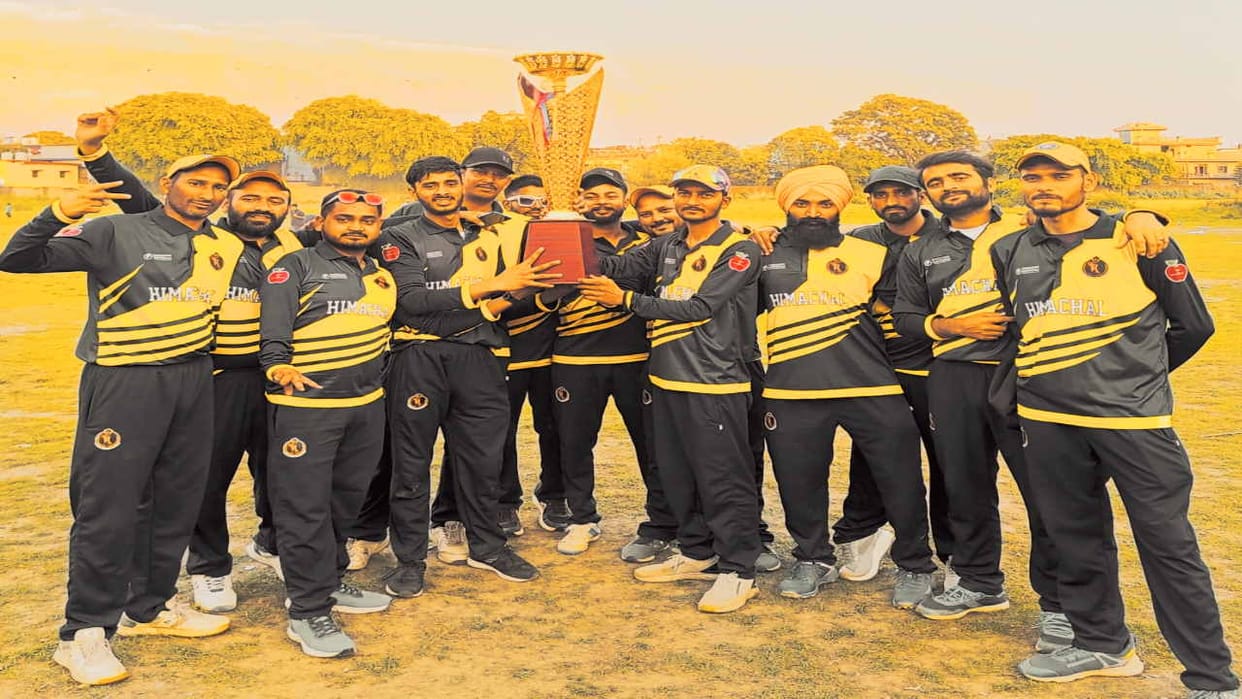 Himachal won the T20 triangular cricket tournament by defeating Punjab