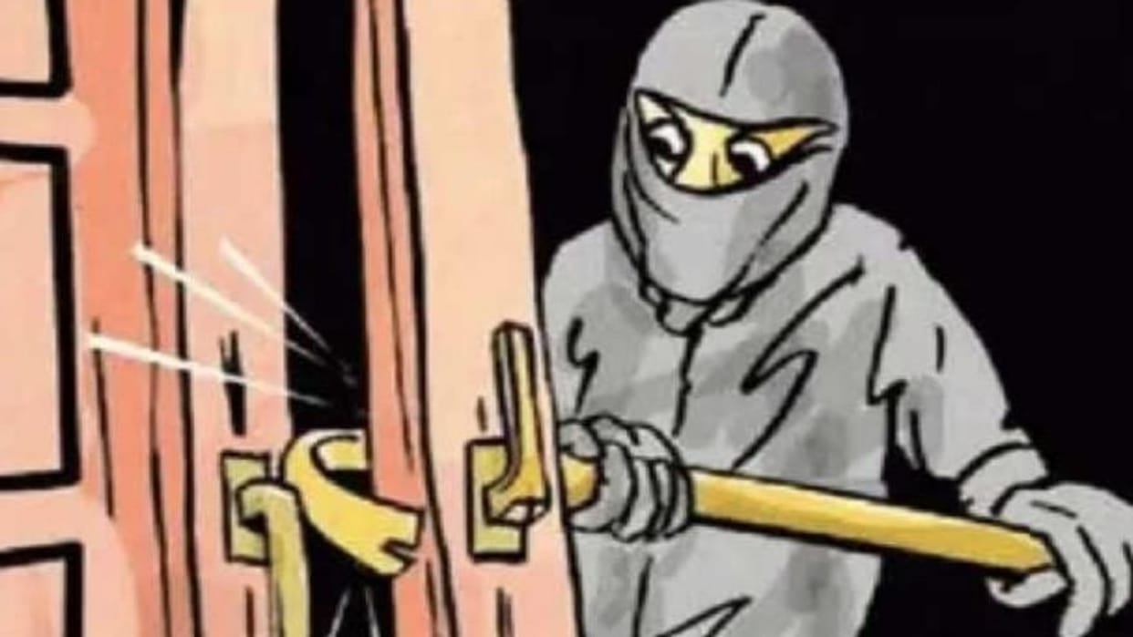Ujjain Crime Goods and jewelery worth thousands of rupees stolen from empty house in Chimanganj Mandi