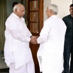 CM नीतीश कुमार का दिल्ली दौरा।