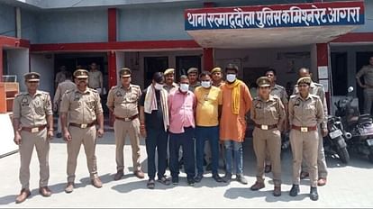 Police arrested four accused including Hinduist leader in cow slaughter case in Agra