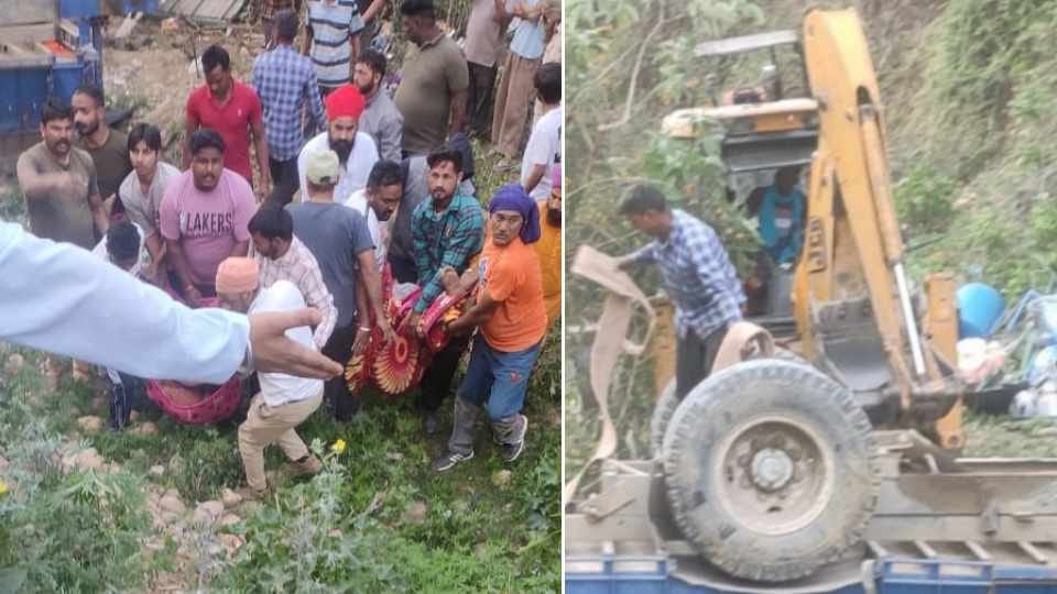 Three pilgrims killed and 11 injured in road accident in Hoshiarpur