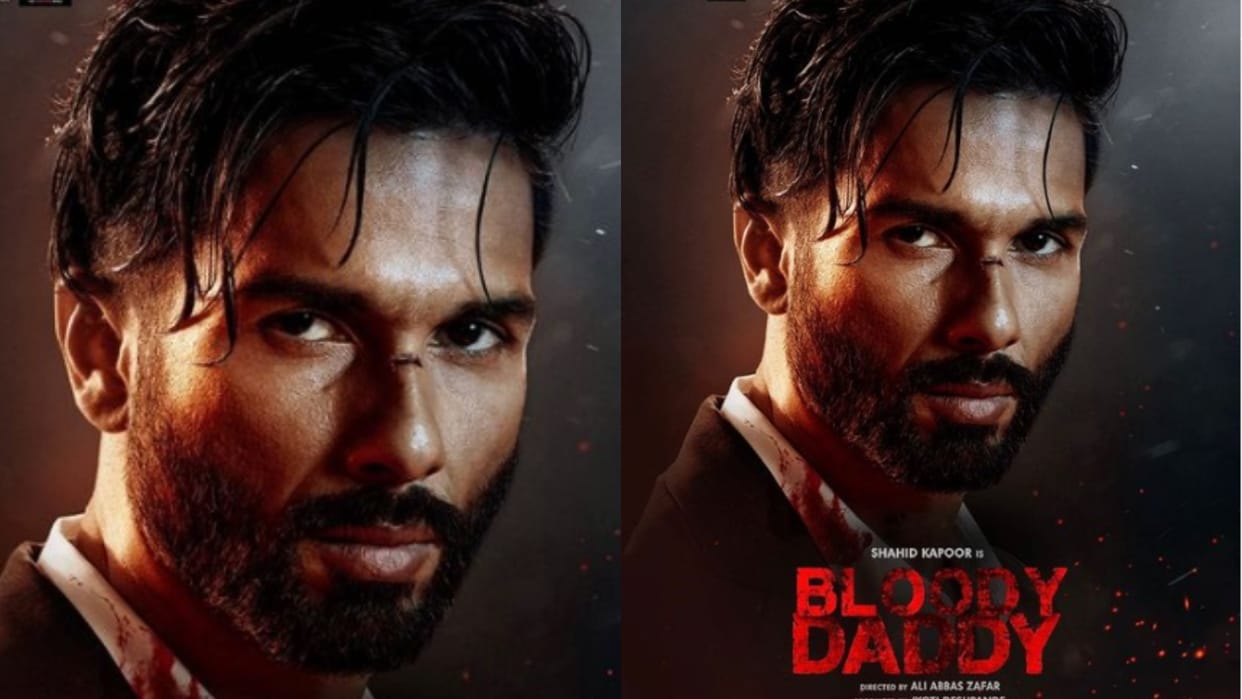 Shahid kapoor revealed Bloody Daddy Trailer Release Date See Actor Social Media Post Here