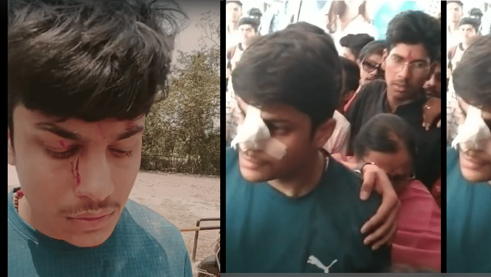 arts and commerce college indore accident College roof collapses on students