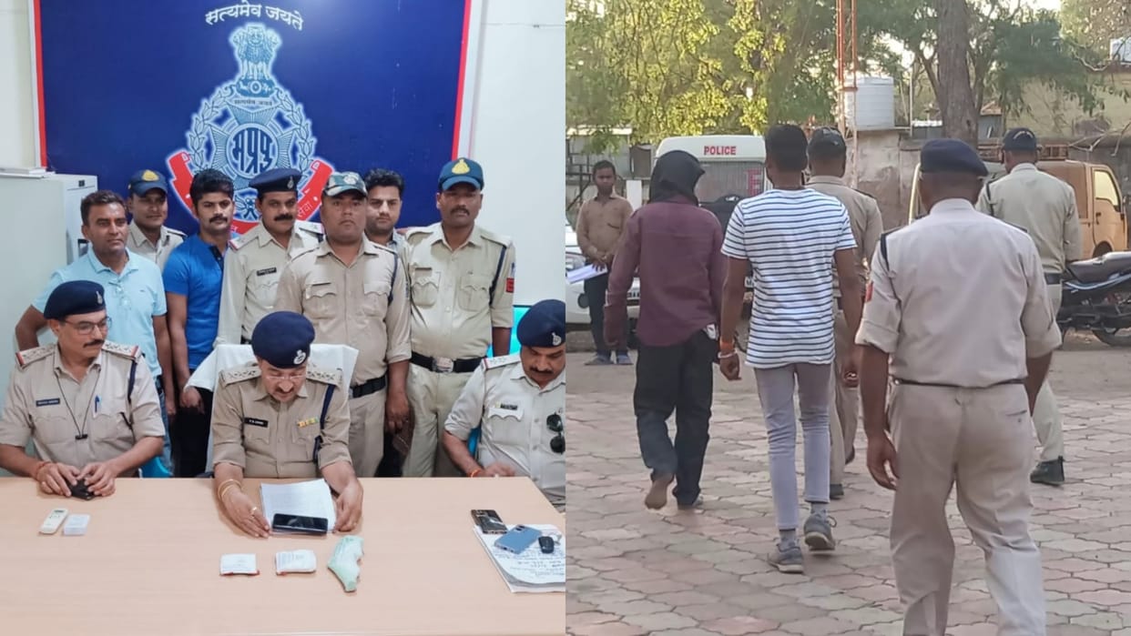 Damoh News Deadly attack on police who went to arrest accused of robbery and dacoity