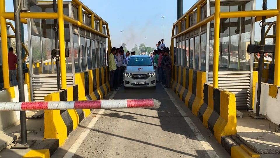 toll tax will have to be paid in Faridpur toll Plaza on National Highway in Bareilly
