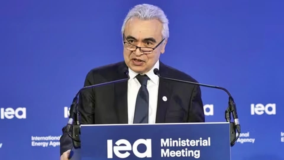 IEA executive director Fatih Birol said India is an energy importer country