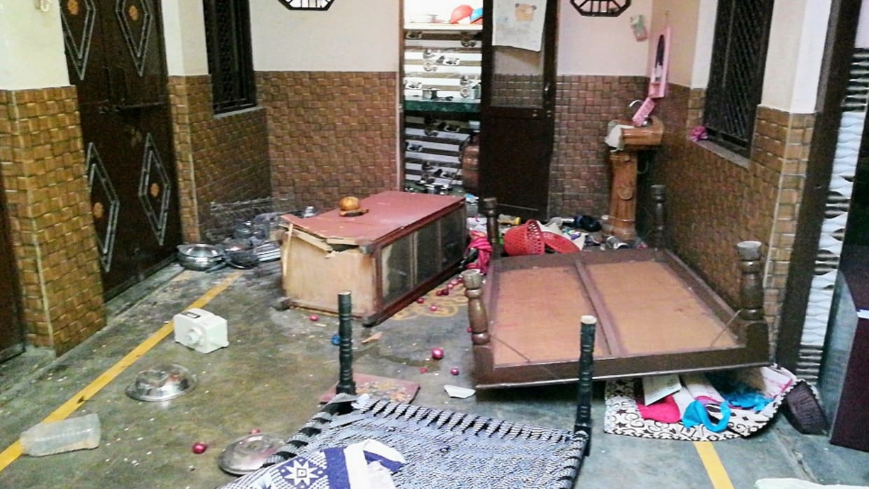 Meerut Vishu murder Case: Women said that houses pelted with stones and goods destroyed in front of our eyes