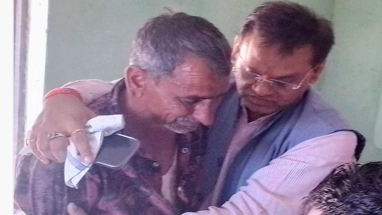 Meerut Murder Case: Minister Dinesh Khatik has they assured action to the victim family