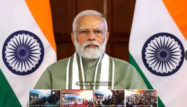 PM Modi News Live Updates Primer Minister Narendra Modi to Flag off Vande Bharat Express Today