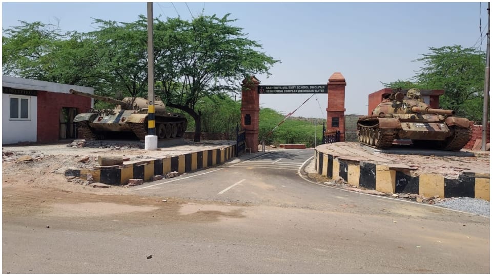 Rashtriya Military School in Dholpur gets two Soviet era T-55 battle tanks