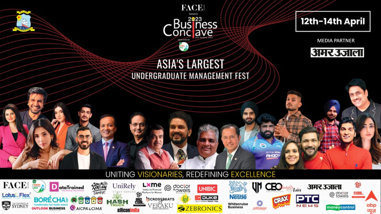 SRCC organized Asia’s largest undergraduate management fest Business Conclave in its cmapus