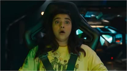 The Marvels Teaser Trailer nick fury brings captain marvel Monica kamala Together for a space mission