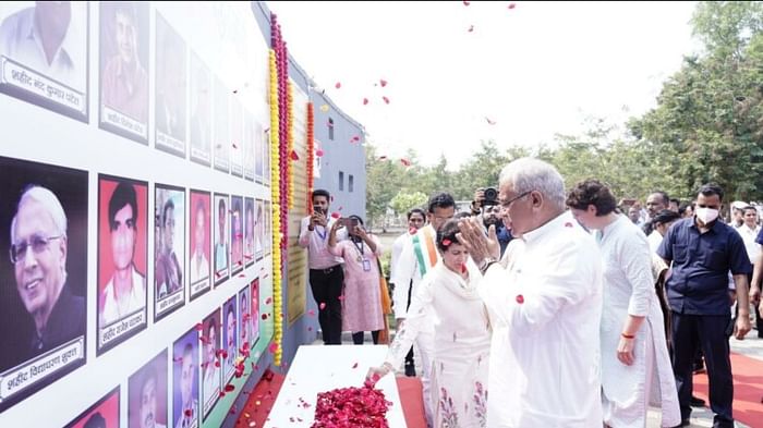 CM Bhupesh inaugurates development works in 'Bharose Ka Sammelan' in Jagdalpur