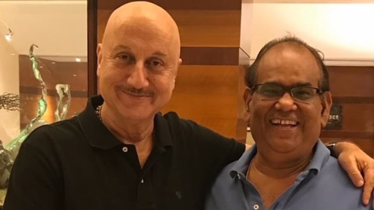 anupam kher emotional on satish kaushik 67th birthday actor shares some glimpses on social media