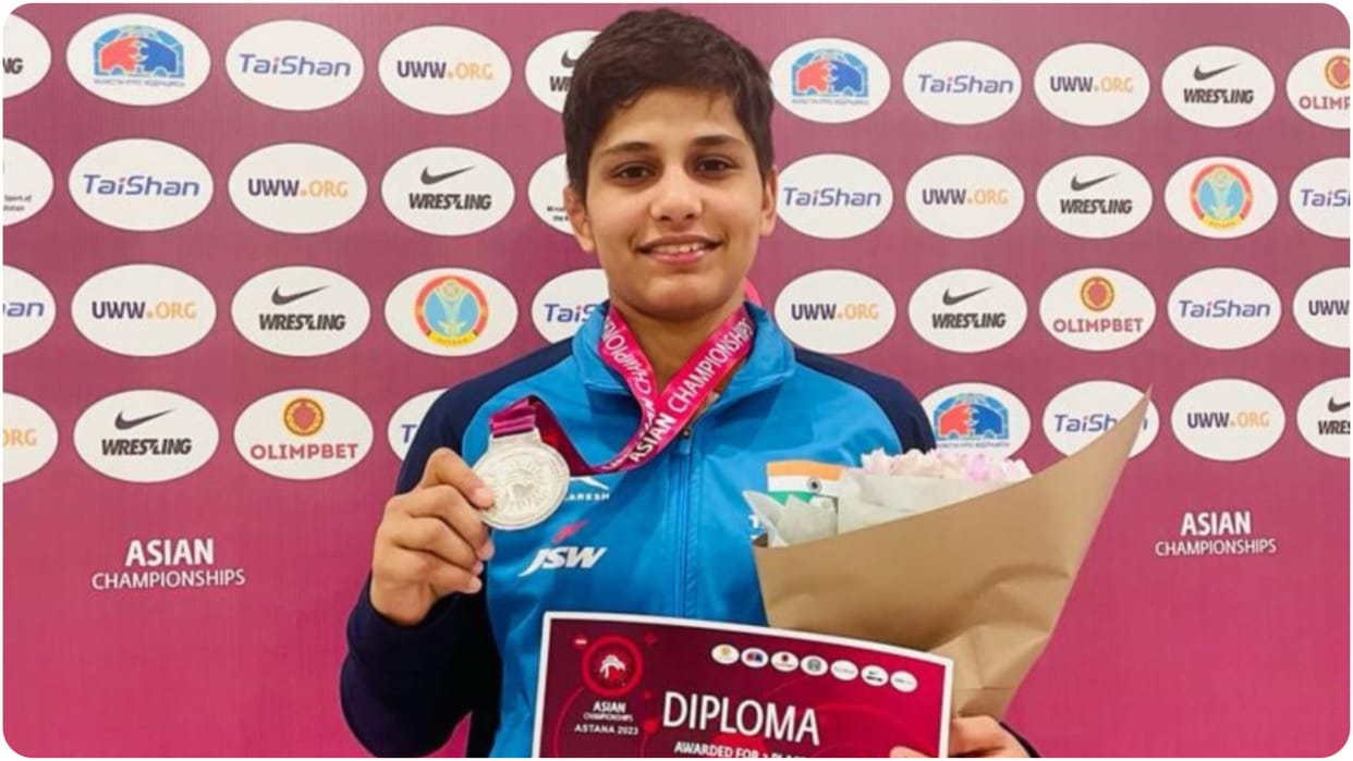 Gold medalist wrestler Antim Panghal is now preparing for World Championship