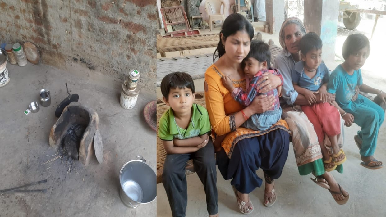 Baghpat Triple Murder Case: The stove is not lit in the house and the children are suffering from hunger