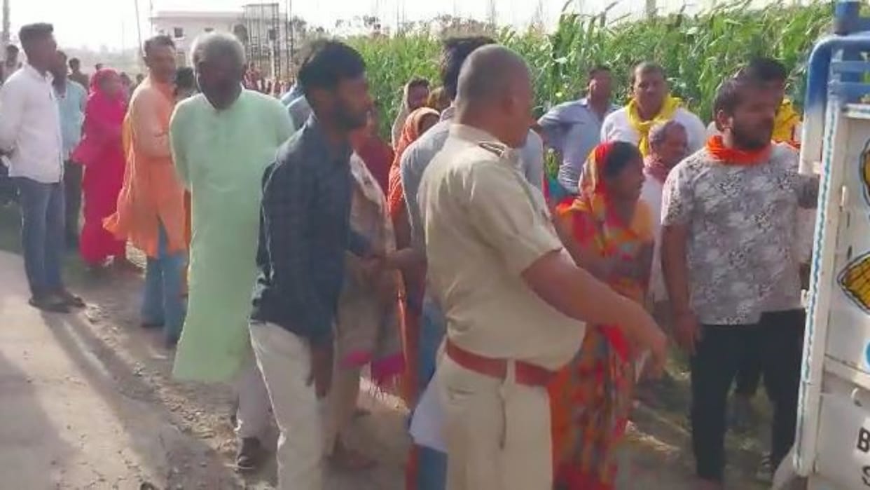 Bihar Crime Husband brutally beat his wife to death in Begusarai